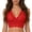 Red, variant on Women's Lace Pullover Bra Without Underwire Back Closure Comfort Daily Underwear
