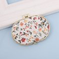 thumbnail image 3 of 2 Espejos de Maquillaje de Viaje, Espejo Plegable, Espejo de Bolsillo, Estampado Floral para Bolso , 2 piezas, 3 of 5