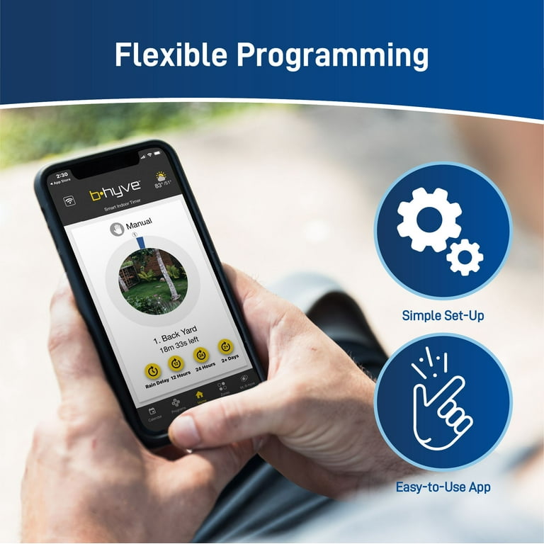 Orbit B-hyve XR 8-Station Indoor/Outdoor Smart Irrigation Timer