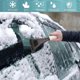 thumbnail image 5 of Car Ice Scraper, Car Windshield Snow Scraper, Heavy Duty Defroster Deicer for Windows, (Black), 5 of 5