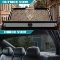 thumbnail image 5 of SEANATIVE Truck Rear Window Decal 66.9" x 22.4" Easy to Install Car Decor Universal Fit One-Way Vision Privacy Protection Graphic Decal for Pickup Truck SUV Back Window, Leopard Pattern, 5 of 7