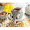 thumbnail image 6 of Silver Buffalo Looney Tunes Bugs Bunny Face 3D Sculpted Ceramic Coffee Mug, 22-Ounces, 6 of 9