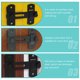 thumbnail image 3 of 2 piezas de cerradura de seguridad para puerta con hebilla antirrobo para protección de niños y mascotas, 3 of 6