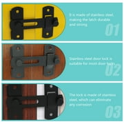 2 Pcs Door Latch Door Locks Safety Security Lock Efuy Security Door Hardware Barn Lock Buckle Door Lock Buckle
