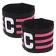 thumbnail image 2 of Brazalete de capitán versátil de 2 piezas para fútbol y baloncesto Brazalete elegante para jugadores Brazalete de equipo de fútbol Brazalete para exteriores Brazalete de capitán deportivo, 2 of 6
