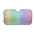 thumbnail image 7 of Balery Beautiful Glitter Print Car Windshield Sun Shade,Windshield Sunshade for Car Pickup Truck SUV Accessories-Medium, 7 of 7
