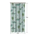 thumbnail image 5 of LightBlue Cartoon Dinosaurs Trees Pattern Shower Curtain 36"x72" ,Bathroom Decorative Shower Curtains Set with 12 Hooks,Modern Waterproof Washable Shower Curtain, 5 of 6