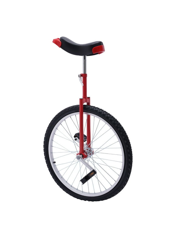 MIDUO 24" Wheel Unicycle Leakproof Tire Wheel Cycling Fitness Exercise