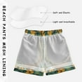 thumbnail image 3 of FORMRS Boys Swim Trunks Quick Dry Mesh Liner Boardshorts Sizes XS-XL, Flowers and Dog, 3 of 7