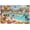 500 PCS, variant on 500 Piece Jigsaw Puzzle for Adults, Dogs Pool Party Scene, Funny Animal Artwork for Relaxing Game Night and Home Decor