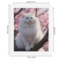 thumbnail image 2 of Paint By Numbers Kit for Adults Beginner - DIY White Cat Blossoms Tree Canvas Painting Kits for Adults, Frameless Paint By Number for Adults for Home Wall Decor 16x20 Inch, 2 of 7