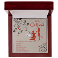 thumbnail image 4 of To My Girlfriend My Inspiration Infinity Knot Necklace Message Card, 4 of 17