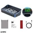 thumbnail image 1 of Velocímetro digital para coche, pantalla frontal HUD, proyector GPS universal, Speedo C5K0, 1 of 7
