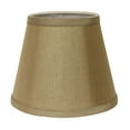 thumbnail image 5 of 12" Pale Brown Empire Hardback Slanted No Slub Lampshade, 5 of 5