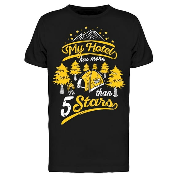 My Hotel Has More Than 5 Stars T-Shirt Men -Image by Shutterstock, Male x-Large