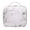 thumbnail image 1 of Rhe Cosmetics Professional Makeup Cosmetics Storage Bag / White Marble (100gm), 1 of 4