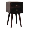thumbnail image 2 of Mini Solid Wood Walnut Bedside For Home Office Modern Art With Drawer Space, 2 of 6