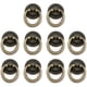 thumbnail image 1 of 10 piezas vintage cajón perillas anillo muebles puerta manija aleación zinc con tornillos bronce, 1 of 1
