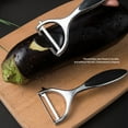 thumbnail image 3 of Accesorios de cocina de acero inoxidable, pelador de verduras multifunción, cortador, rallador de patatas y zanahorias, herramientas para ensaladas de frutas y verduras, 3 of 8