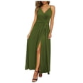 thumbnail image 2 of Vetsdori Womens Sleeveless Maxi Dresses Plain Tank Slip Dress Summer Holiday Cocktail,Pleated Party Dress for Junior Outfits, 2 of 5