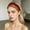 Brick Red, variant on PoureLoom Simple Solid Fabric Headband for Women, Thin Wide Non Slip Hair Hoop, Minimalist Plain Stretchy Headband for Daily Makeup Sports Casual Hair Accessories White One Size