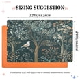 thumbnail image 6 of Yayeee Doormat for Inside 20"x32" Absorbent Low-Profile Washable Non-Slip Rubber Backed Entryway Rug, Floral Forest Scene, 6 of 8