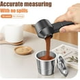 thumbnail image 3 of Reusable K Cups with Coffee Scoop: Upgraded Dual-Mesh Reusable Coffee Pods for Richer Coffee NO Grit - Universal Stainless Steel Filter, 3 of 7