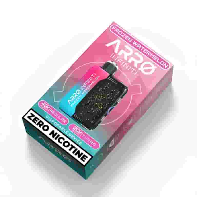 ARRO Infiniti - Frozen Watermelon | 0% Nicotine, 40k puffs, Aromatherapy Diffuser - Walmart.com ARRO Infiniti - Frozen Watermelon | 0% Nicotine, 40k puffs, Aromatherapy Diffuser - Walmart.com