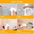 thumbnail image 4 of LANFENG Measuring Tape Flexible Soft Body Measuring Tape Body Measurements Weight Loss Sewing Tailor Cloth - Waist Chest Arms, 4 of 6