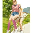 thumbnail image 5 of 6 Pairs Copper Compression Socks for Women & Men Circulation 15-20 mmhg - Better Blood Flow, Swelling, Best Support for Medical, Running, Nursing, 5 of 7