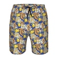 thumbnail image 4 of Naloa Sicilian Style Men's Beach Shorts, Surfing shorts, Swim trunks, Quick Dry Swim Trunks for Surfing Beach Fun - 3X-Large, 4 of 9