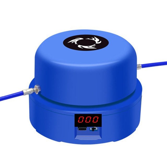 Diviértete haciendo ejercicio con este juego portátil de pelota de saltar de cuerda motorizada para niños y adultos, Azul Cuerda de saltar electrónica de fitness sin cuerda XianweiShao 9024715965479