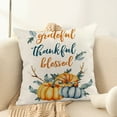 thumbnail image 4 of Halloween Pumpkin Maple Collection Pillowcase Sofa Bedroom Cushion Pillow Set, 4 of 6
