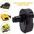 thumbnail image 4 of 3Ah 14.4V Ni-MH Replacement Battery for DeWalt DW9091/DC9091/DE9091 - 3000mAh with Overcharge Protection, 4 of 5