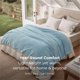 thumbnail image 4 of Manta Bedsure King Size 350 GSM Súper Suave y Acogedora Azul Claro, 4 of 8