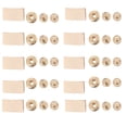 thumbnail image 1 of Button Snaps for Clothing Zinc Alloy Snap Fastener Golden 10 Sets, 1 of 1