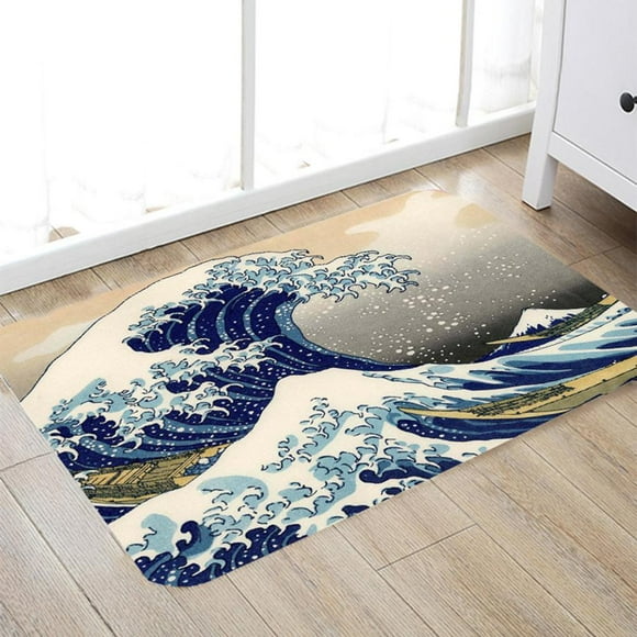 3D Printed Floor Carpets Boho Retro Living Room Floor Carpets Thicken Non-Skid Indoor Outdoor Rugs