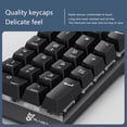 thumbnail image 4 of Merdia Mechanical Numeric Keypad Mini Wired Numpad 22 Keys OUTEMU Blue Switch Portable Keypad Extended Layout for Financial Cashier Securities | Num Pad | Keyboard Number pad | Numpad Keyboard -Black, 4 of 7