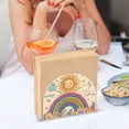 thumbnail image 3 of Yayeee Napkin Holder for Table Kitchen Paper Tissue Organization, Beige Rainbow, 3 of 8