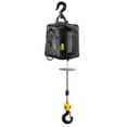 thumbnail image 3 of 1100 lbs Electric Hoist Winch, 2-in-1 1500W Portable Power Winch Crane with Wireless Remote, 23 ft Lift Height for Garage, Warehouse, Factory Lifting & Towing, Attic Lift, 3 of 11