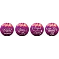 thumbnail image 2 of Darling Souvenir chocolate&nbsp;Candy Labels Bridal Shower Theme&nbsp;Round Stickers 190 Pcs-Magenta, 2 of 2