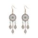 thumbnail image 1 of Vintage Ethnic Golden Leaf Dangle Drop Earrings Hanging For Women, 1 of 5