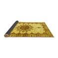 thumbnail image 2 of Ahgly Company Indoor Rectangle Medallion Yellow Traditional Area Rugs, 7' x 10', 2 of 4