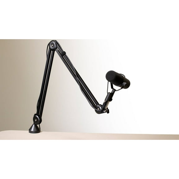 Broadcast Mic Stand - Scissor Style - Max Height of 39" when fully extended