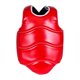 thumbnail image 3 of Protector de pecho para karate, MMA, taekwondo, mujeres, hombres, niños y adolescentes, protector de pecho para boxeo M rojo, 3 of 9