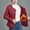 Red, variant on 2025 Women's Quilted Puffer Jacket - Full Zip Long Sleeve Parka, Slim Fit Winter Coat for Cold Weather