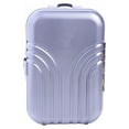 thumbnail image 3 of ziyahi Valise de Voyage en Plastique pour Poupée Filles Réutilisable Couleur Unie Simulation Roue Pivotante Jouet Accessoires Argent, 3 of 7