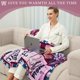 thumbnail image 3 of LHSHID Mom Blankets from Daughter My Amazing Mom Blanket for Mother with Many Moved Words Thanksgiving Christmas Bday Mothers Day Presents for Mom Throw Blanket 50x60in, 3 of 6