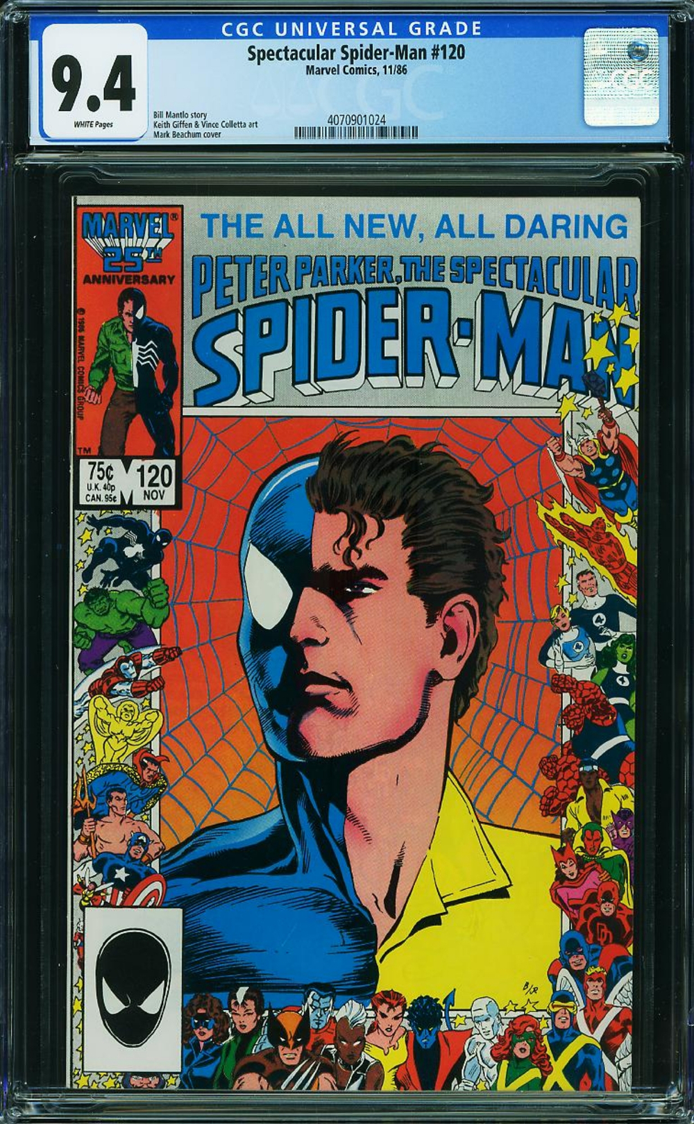 Cover of The Spectacular Spider-Man #120
