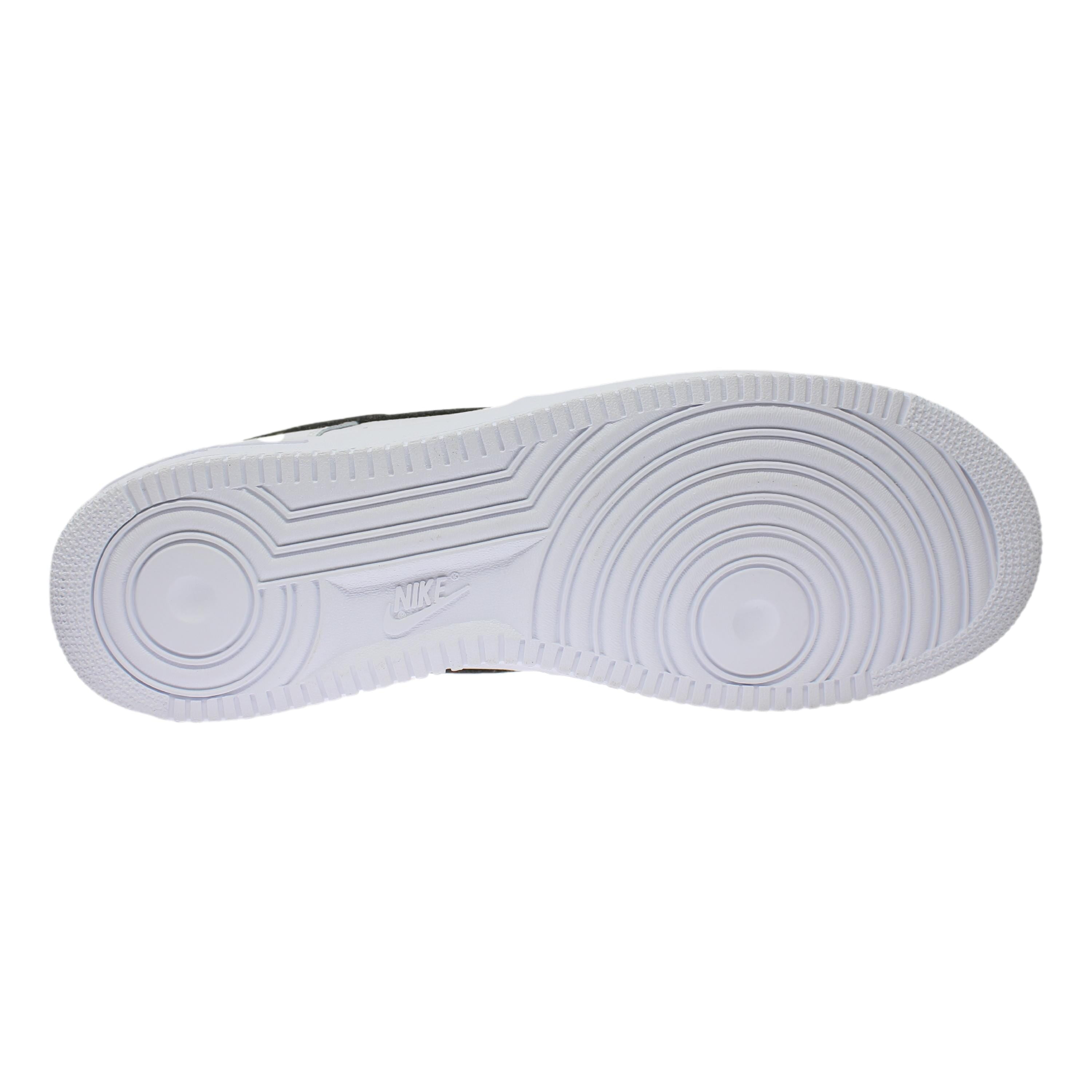 [CT2302-100] Mens Nike Air Force 1 Low '07 'White Black Pebbled Leather'